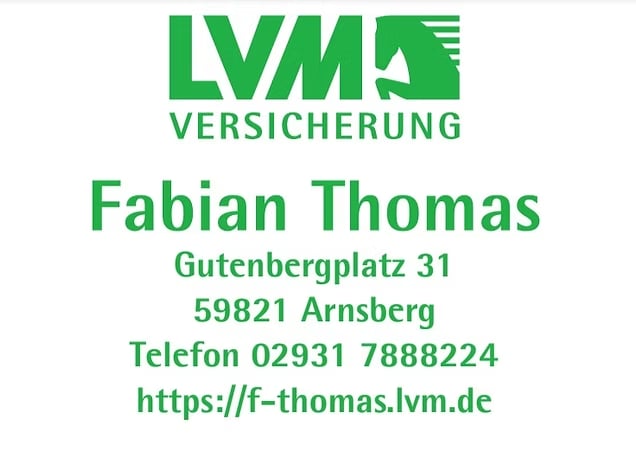 LVM Versicherung – Fabian Thomas
